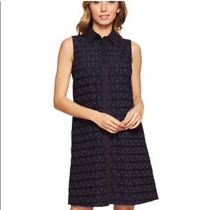 Donna Morgan Novelty Geo Burnout Shirtdress